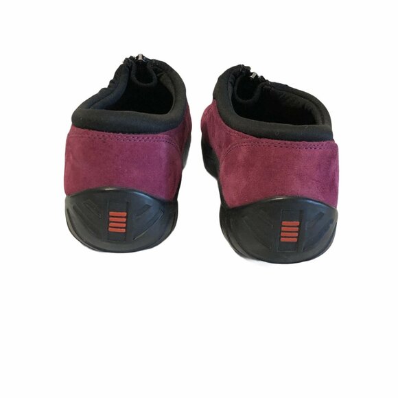 Land's End Shoe 322424 All Weather Zip Loafer Womens 8.5 B Purple Suede - Picture 11 of 11